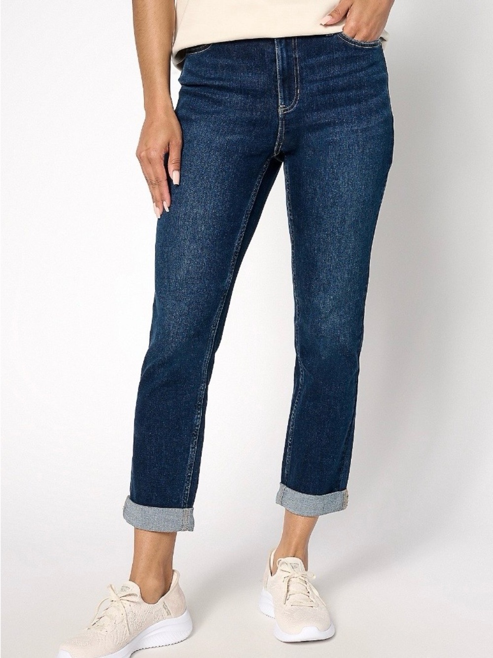 Martha Stewart Dark Blue Ankle Jeans